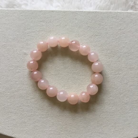 Pink Round Crystals Bracelet - Picture 1 of 5